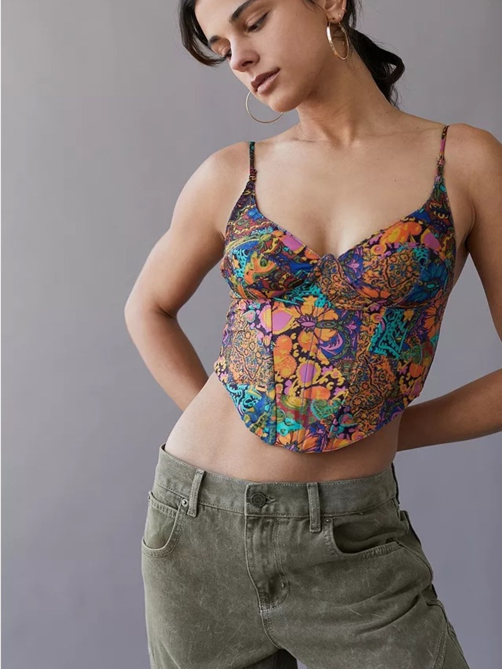 Urban Outfitters UO Karissa Corset Top RARE SOLD OUT
